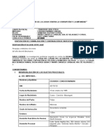 FORMALIZACION Caso 7799-2016 - HOMICIDIO CULPOSO, OMISIÓN DE SOCORRO Y FUGA DE LUGAR DE ACCIDENTE DE TRÁNSITO