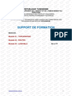 SUPPORT DE LA FORMATION Topo PDF