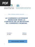 Commerce Extérieur Finale