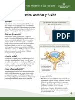 Discectomía Cervical Anterior