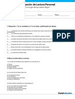 EVALUACION LECTURA COMPLEMENTARIA La - Mujer - de - Los - Labios - Rojos PDF