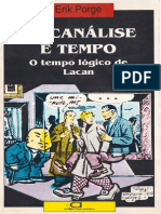 O Tempo Lógico de Lacan - Erik Porge PDF