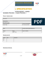 Functional Specification: ASAP Implementation Methodology