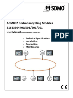 APM802 - User Manual Redundancy Ring Modules - MAN31613604401 - 501 - 601 - 701 - EN