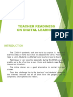 Teacher Readiness On Digital Learning