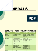 MINERALS