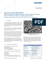 Material Product Data Sheet