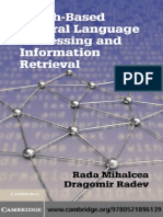 Rada F. Mihalcea, Dragomir R. Radev - Graph-Based Natural Language Processing and Information Retrieval-Cambridge University Press (2011)