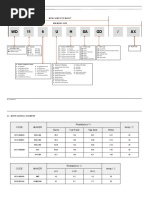 WD AX 11 6 U H SA GD /: 8.reference 8-1.project Name Model Name in The Market Bom Model Code