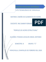 Aceros Utilizados para La Fabricación de Perfiles Estructurales