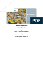 Tecnomatix License Mechanism: Installation Instructions