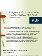 Programación Concurrente y Cooperación Entre Hilos