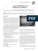 H J J J J J: Risks and Complications in Orthodontic Treatment