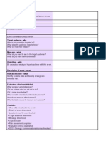 Event Planning Template