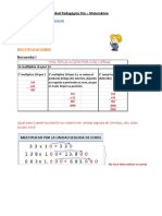 Repaso Multiplicacion y División 5to Grado