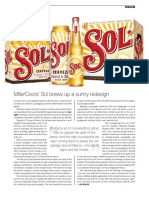 Millercoors' Sol Brews Up A Sunny Redesign