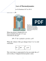 First Law of Thermodynamics: Heat and Work