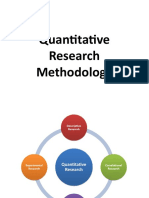 Quantitative Research Methodology