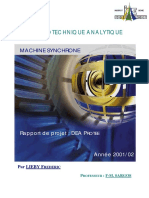 Electrotechnique Analytique - Machine Synchrone PDF