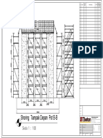 Potongan B-B Shoring Pd8 & Akses Peri Up