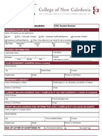 College of New Caledonia Application Form