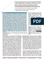 Structure, Biomass Carbon Stock and Sequestration Rate of Mangroves in The Bakassi Peninsula, S W Cameroon