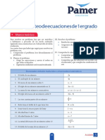 X - 1°año - S3 - Ecuación de Primer Grado