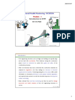 Structural Health Monitoring 18CSE254: Introduction To SHM