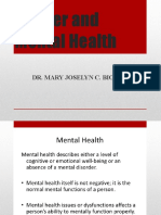 Gender and Mental Health