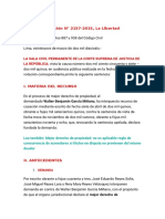 Casación #2157 - Libertad Mejor Derecho de Propiedad Construccionesdocx