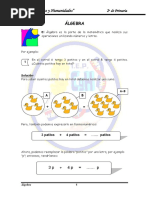 Algebra 2do Primaria