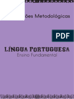 Caderno de Orientações Metodológicas - Ensino Fundamental - Língua Portuguesa - 6º Ao 9º Ano