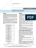 Varistors Introduction: Resistive Products