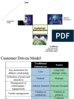 Customer Satisfaction: Center of Excellence Global Presence