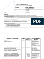 Primer Bloque 3ero Grado Matematicas Competencias Secundaria