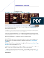 Judicial Applications of Artificial Intelligence