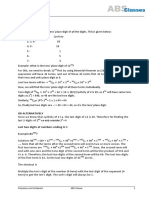 Digits Cyclicity: Second Last Digit Cyclicity