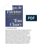 Tom Clancy - Juegos de Patriotas