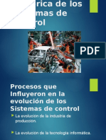 Intro. Evolución Histórica de Los Sistemas de Control