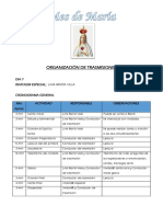 Organización de Trasmisiones - Mes de María