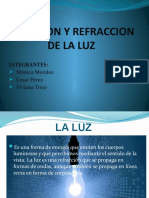 Reflexion y Refraccion de La Luz