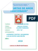 Cartas de Amor Traicionado Anghie