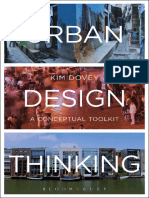 Urban Design Thinking A Conceptual Toolkit