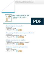 EMC Chirurgie Orale Et Maxillo-Faciale MAJ IV 2016 PDF