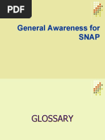 General Awareness For Snap