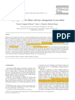 Atyplogyof HF Self Care Managment in Non-Elders - EuropeanJournalofCVNursing.2007 PDF