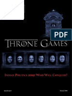 Throne Games (Indian Politics 2019 - Who Will Conquer - ) 20180822 PDF