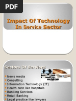 Impact of Technology On The Service Sector