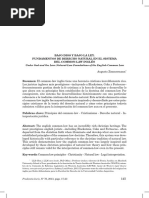 Zimmermann - Augusto Fundamentos de Derecho Natural en El Sistema Del Common-Law Inglés PDF