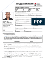 Philsat: Identification (Id) Form